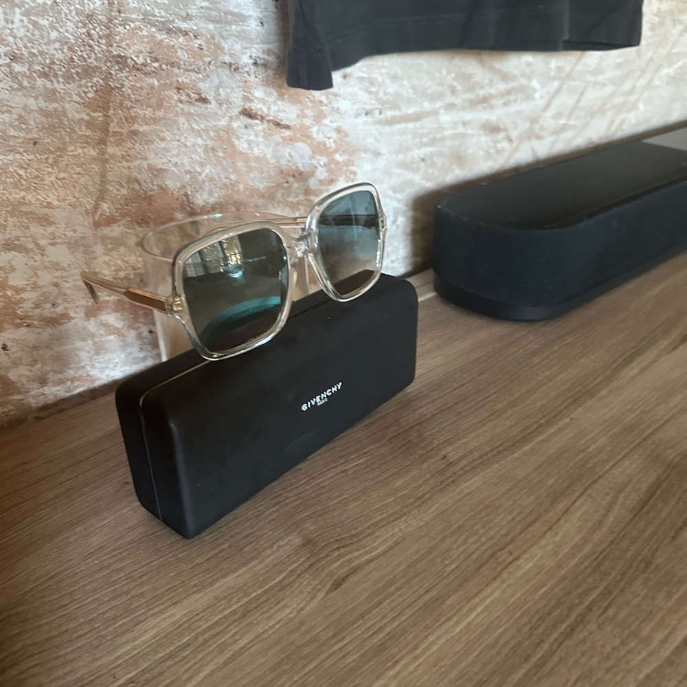 Givenchy GV7123/G/S 900I4 Square Crystal Gradient Blue Sunglasses Frame